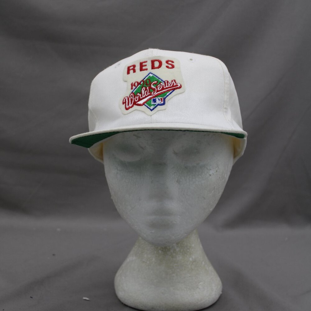 Cincinnati Reds Hat (VTG) - 1990s Worlds Series by Twins - Adult Snapback